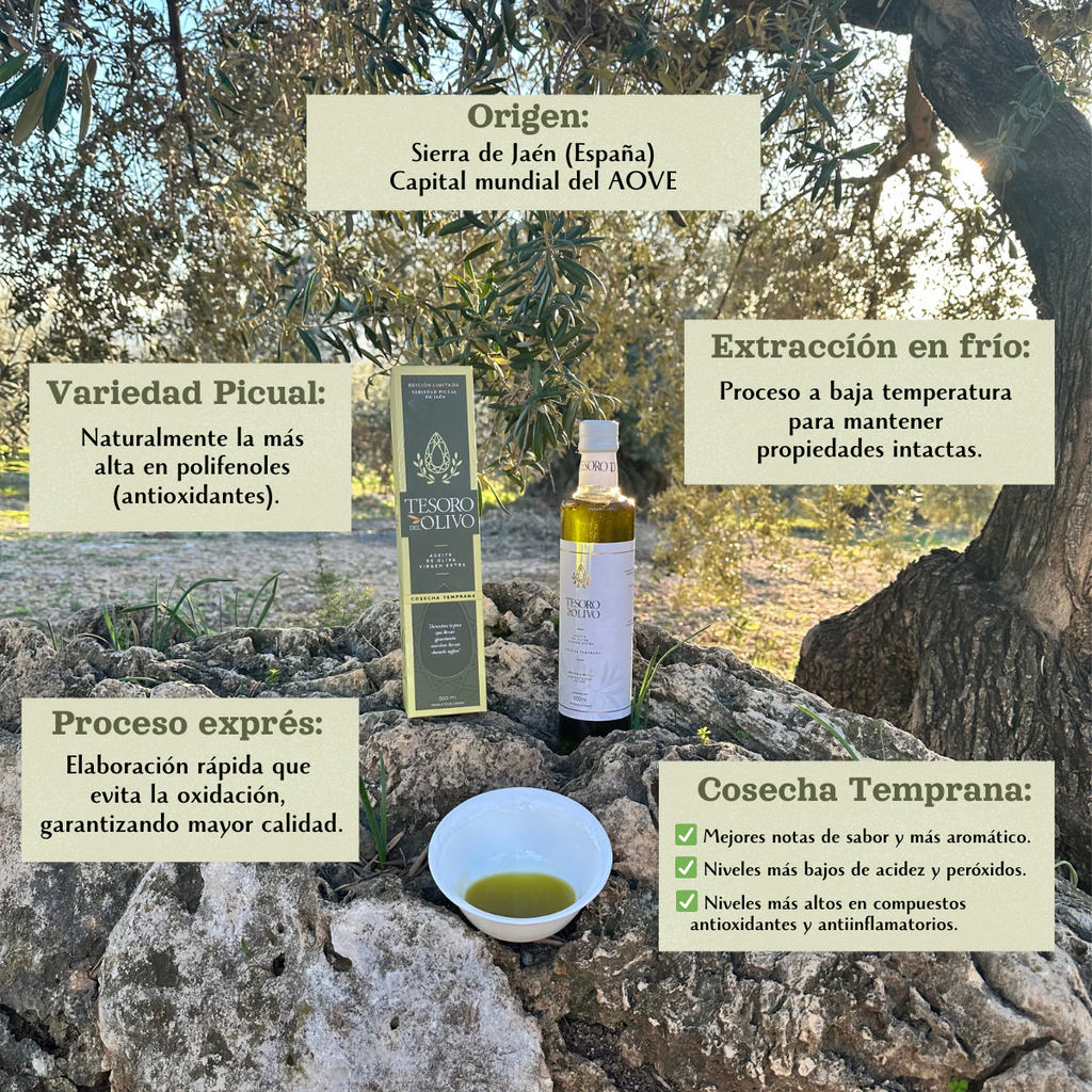 Early Harvest Extra Virgin Olive Oil 500ml - Pack of 4 bottles